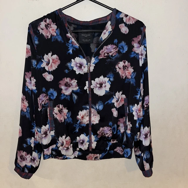 Zara trafaluc bomber best sale jacket
