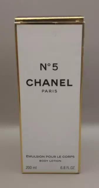 NEW in Box CHANEL Paris No5 Body Lotion 6.8 fl. oz./200ml Emulsion Pour Le Corps