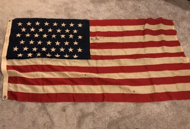 45 Star American Flag, Circa 1896, Flown During The Spanish American War 🇺🇸