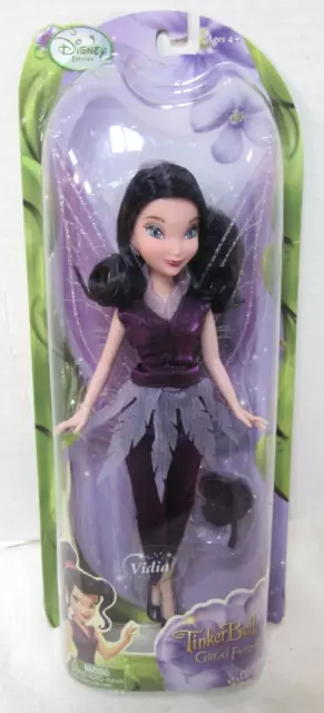 RARE Tinkerbell and the Great Fairy Rescue Jakks Pacific Vidia Doll 2010 in Box