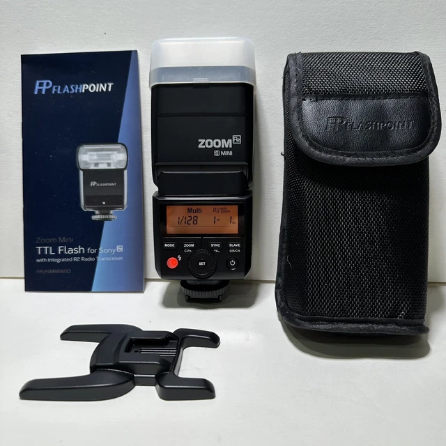 FP Flashpoint Zoom Mini Flash TTL R2 For Sony Compact Cameras - Excellent