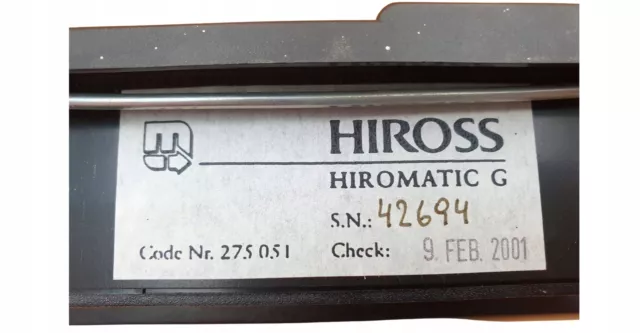 Hiross Hiromatic G 275051 /#X I00N 4864 3