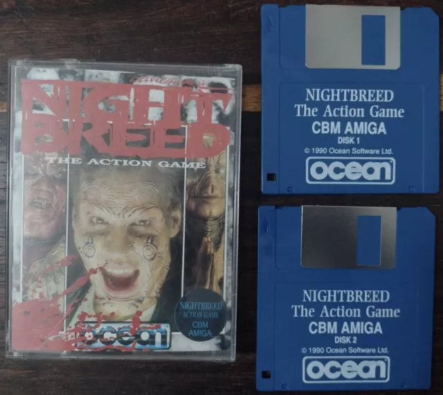 Amiga Night Breed - COMPLETE, TESTED WORKING