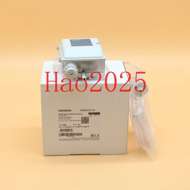 NEW Siemens QBM2030-30 Air Pressure Difference Sensor In Box free shipping