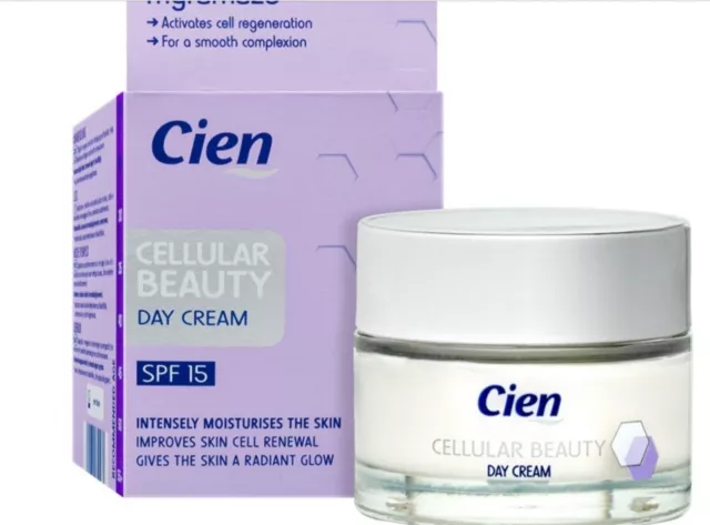 1 Cellular Beauty Cien Crème  De Jour Soin Visage Anti - Âgés Rides 50 Ml