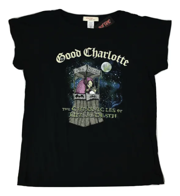 Hot Topic Juniors Good Charlotte The Chronicles of Life and Death Shirt NWT 2XL