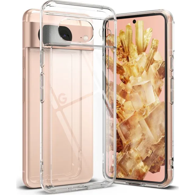 Handyhülle für Pixel 8 Spigen Case Cover Etui Futeral Hülle Tasche Transparent