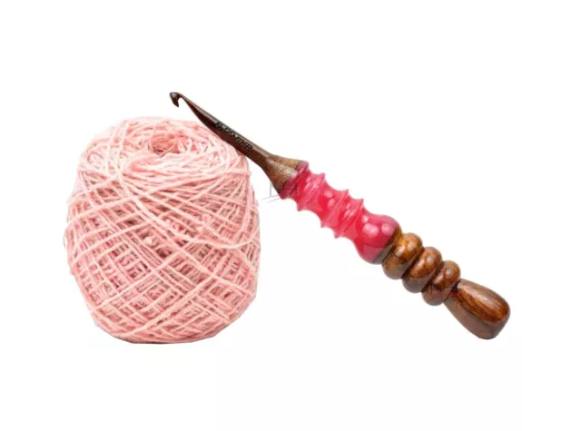 Juego de agujas de crochet ergonómicas | Ganchos enrollables Agujas de...