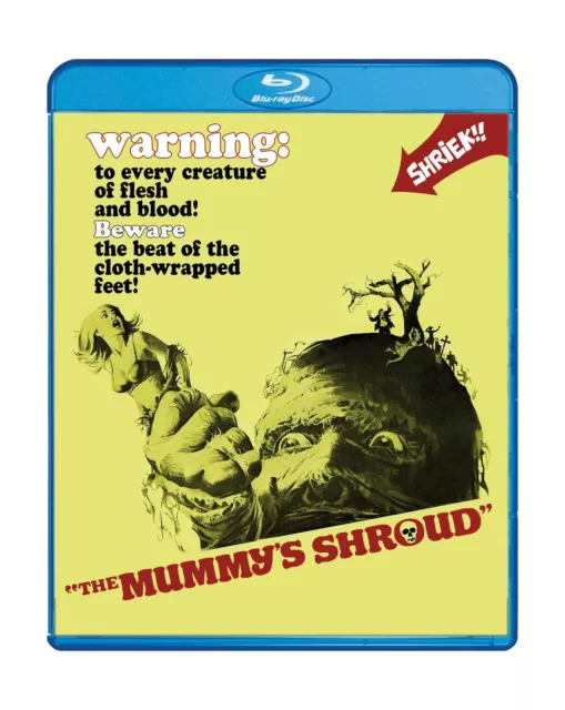 The Mummy's Shroud Blu-ray Discs Horror Mystic Movies Subtitled Widescreen NTSC