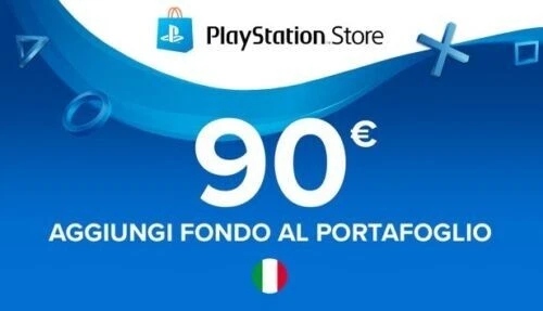 PlayStation Network Card 90 EURO (IT) PSN Key gift card