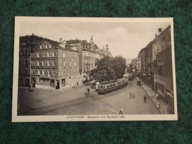 AK: Stuttgart,Bollwerk-Gartenstrasse 1932,Frankiert