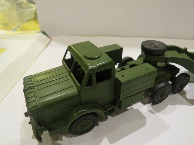 Dinky Toys - Berliet Porte-char Militaire, Sans Vitrage, Jantes Creuses, Made In France
