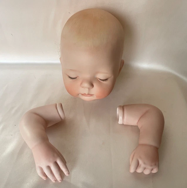 19" Sweet Dreams Doll Head And Arms Painted By Dianna Effner 2001