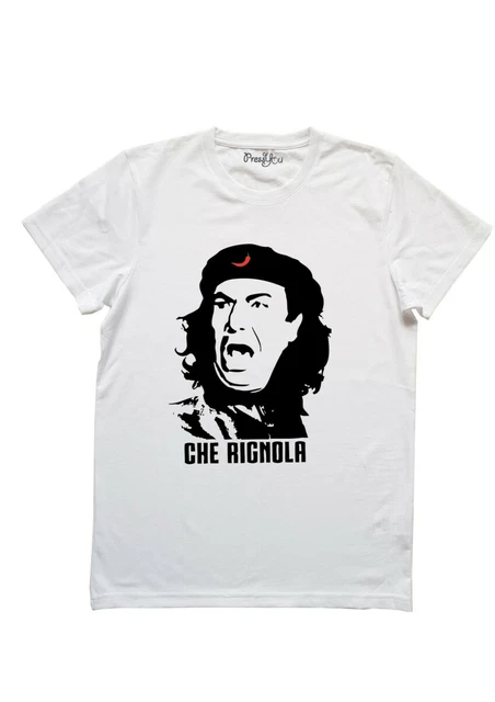 T-Shirt Maglietta Lino Banfi Che Guevara Che Rignola divertente film anni90 -775
