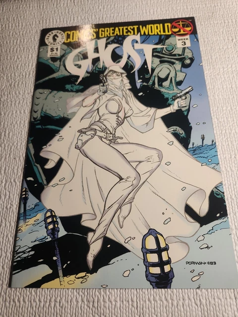 Comics Greatest World Ghost Nm 1St App Ghost Week 3 (1993, Dark Horse Comics)