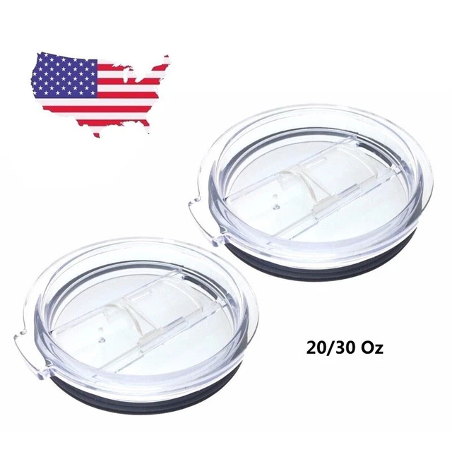 Splash Spill Proof Lid For YETI & RTIC Rambler 20/30 Oz Tumbler Cup Replacement