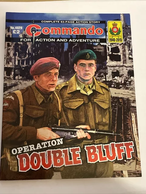 Commando Comic No 4829 Operation Double Bluff