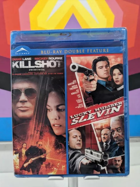 Killshot / Lucky Number Slevin Blu-ray  Diane Lane Mickey Rourke BRAND NEW