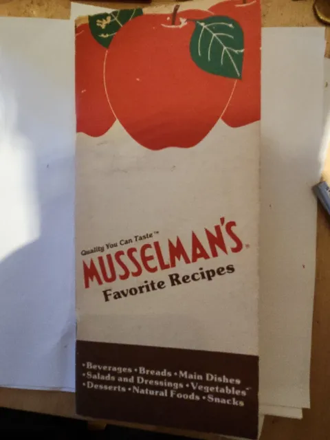 Musselman's Favorite Recipes Book