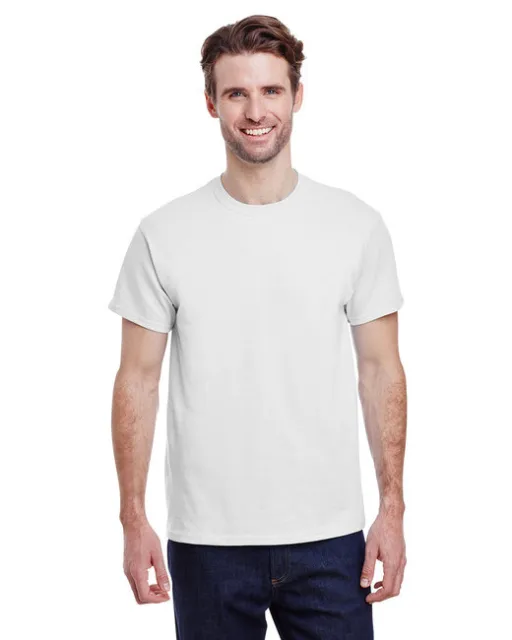 Gildan G500 Mens Short Sleeve Heavy Cotton Stylish Plain Casual T-Shirt