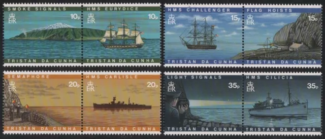 Tristan da Cunha 1997 - Mi-Nr. 609-616 ** - MNH - Schiffe / Ships