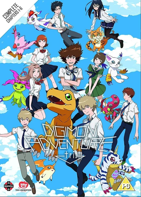 DIGIMON ADVENTURE TRI: The Complete Movie Collection (DVD) Joshue ...