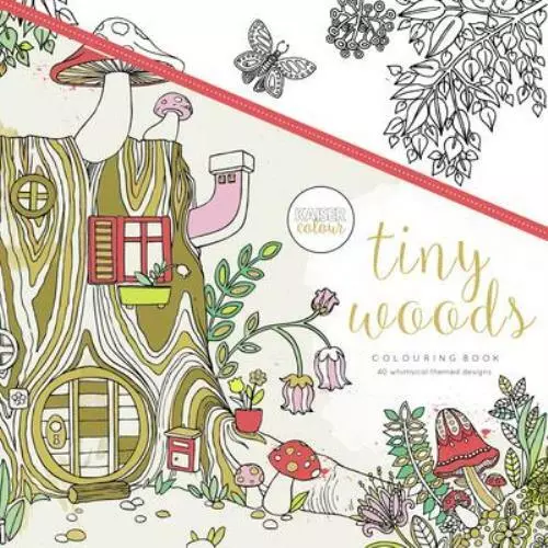 Kaisercolour Colouring Book - Tiny Woods