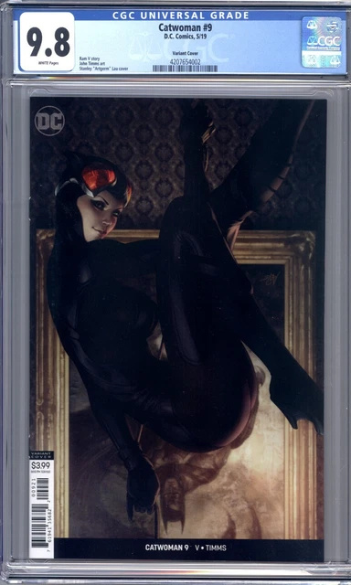 Catwoman #9  Artgerm Variant   DC Comics  1st Print  CGC 9.8