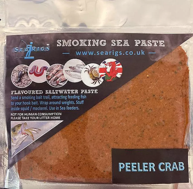 SEA FISHING BAIT - Paste - Including Peeler Crab - Black Lugworm Plus many  more £8.75 - PicClick UK