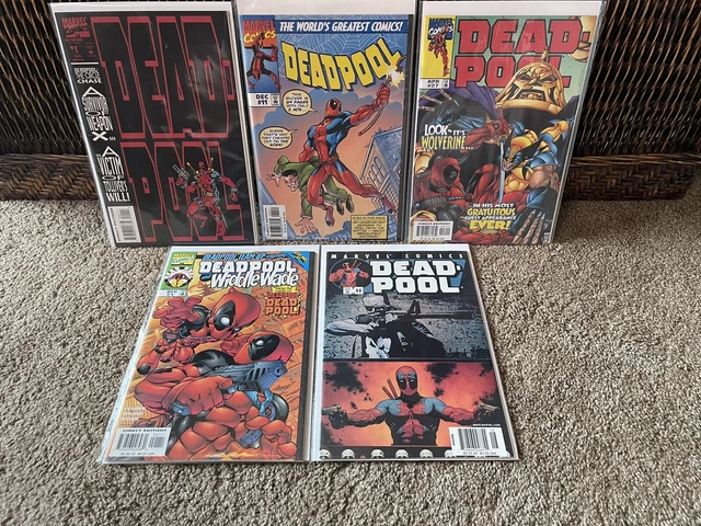 Deadpool Key Lot! 5 NM Or Better Circle chase, DP v wolverine, DP v Punisher