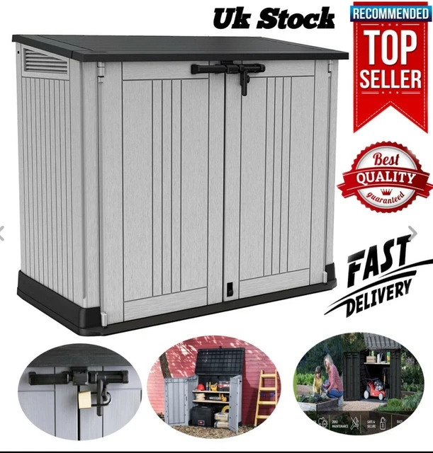 KETER XL STORE It Out Midi Nova Garden Storage Box Shed Keter Bin Box ...