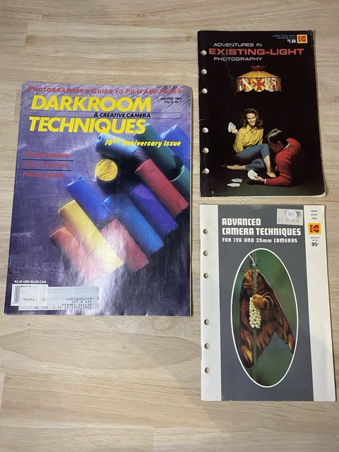 Manuales y guías vintage, Fotografía vintage, Cámaras y fotografía