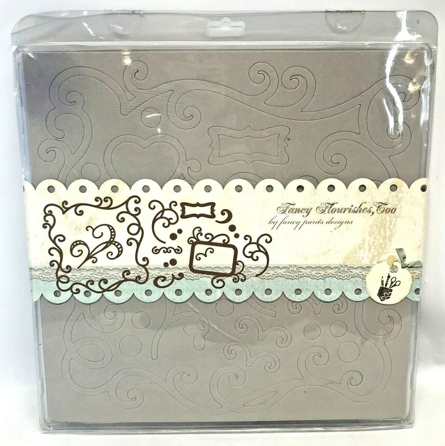 DISEÑOS DE PANTALONES DE LUJO Fancy Flourishes Too, más de 60 piezas de troquelado No. 728