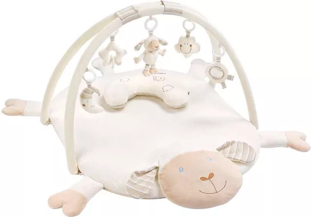 Fehn Spielbogen BabyLOVE, Schaf 3-D-Activity-Decke, mit Krabbeldecke gebraucht