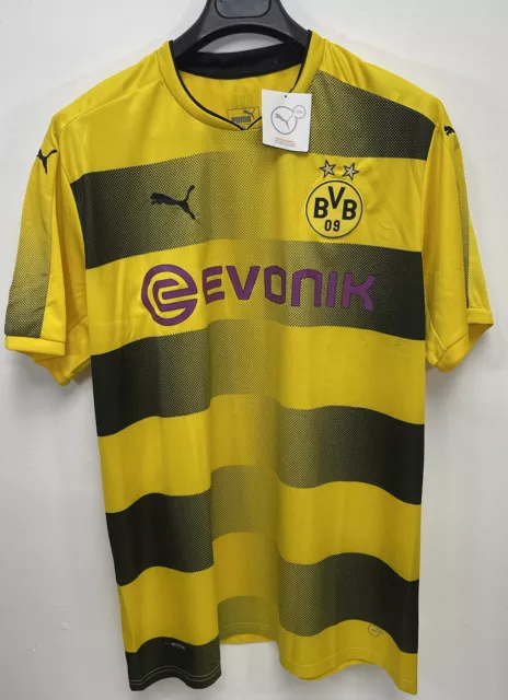 Puma Borussia Dortmund 2017-2018 Home Jersey Size men’s XXXL 3XL NWT