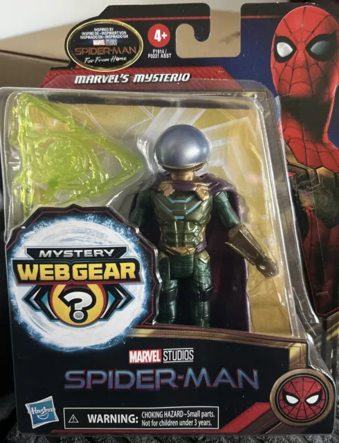 New Marvel Spider-Man Far From Home Marvel's Mysterio Toy Figure 6"