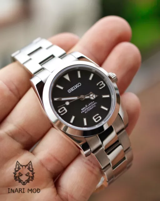 SEIKO EXPLORER MOD Nh36 39mm Skx007 Custom EUR 310 00 PicClick IT