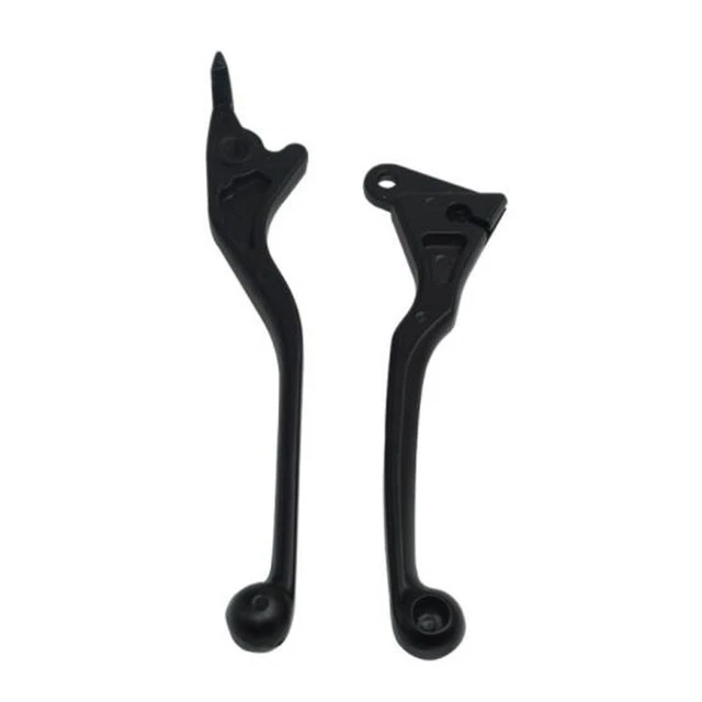 2PCS Motorcycle Dirt Pit Bike 8mm Handle Front Brake Lever Clutch Pad Grips Kit