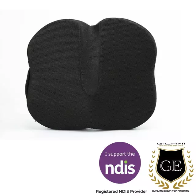 Foam Cushion Contoured Ergonomic for Car Seats Offices and Wheelchairs 2