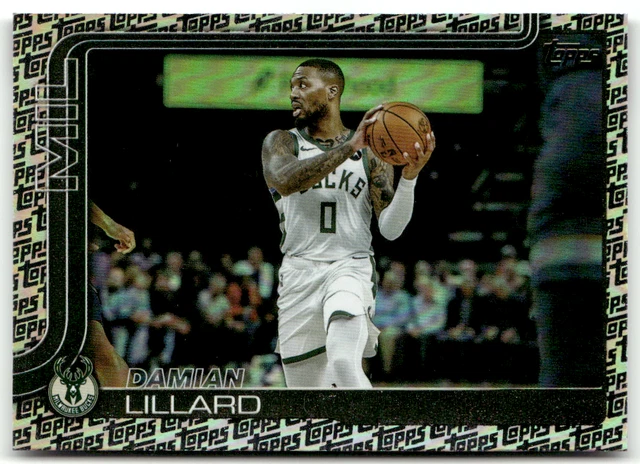TOPPS NBA FLAGSHIP 2025 No. 55 Damian Lillard Topps Holo EUR 2,74 ...