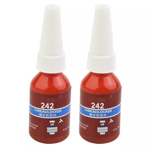 Universal Medium Strength Thread Locking Glue for Secure Screw Fastening 2 Pcs 3