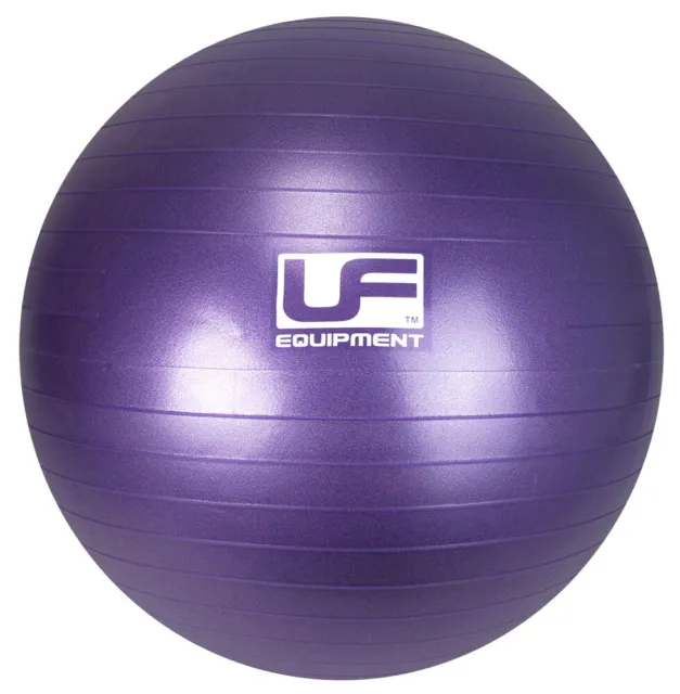 Ballon de Yoga 500Kg Résistance à l'éclatement Swiss Ball Violet 55Cm