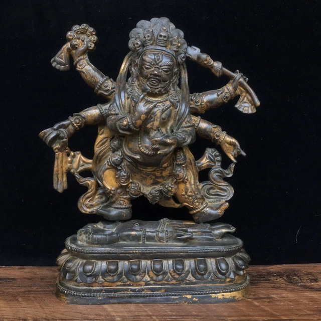 Chinese Exquisite Handmade Buddha Bronze Statue