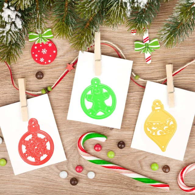 14pcs Weihnachten Vorlage Schablone Malerei Vorlage Handwerk Zeichnung Vorlage 12