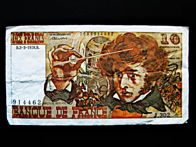 Frankreich  10 Francs  1978