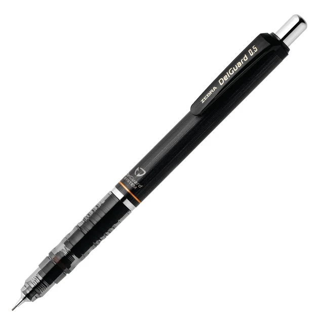 Mechanical Pencil, 0.5mm, No. 2 HB Lead, Black