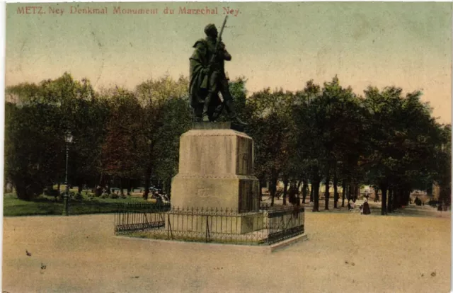 CPA AK METZ - Ney Monument - Monument du Marchal Ney (455168)