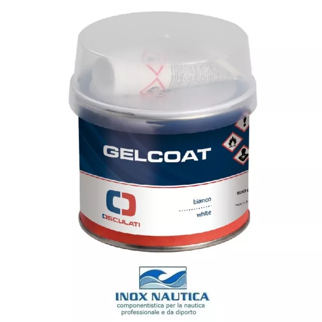 Gelcoat Stucco Bicomponente Per Riparazioni Vetroresina Nautica Gel Coat