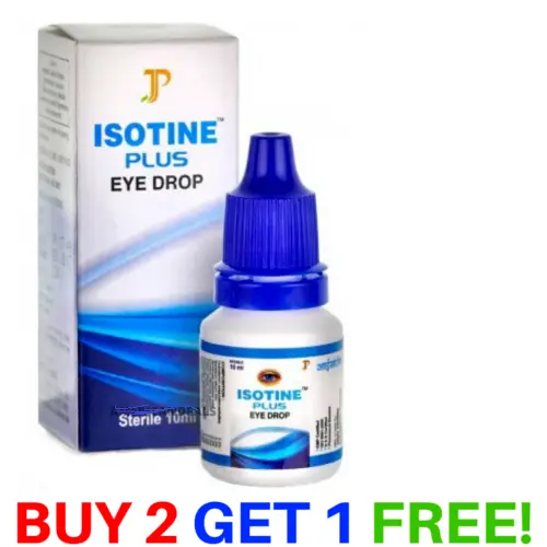 Isotine Plus, gouttes pour les yeux, à base de plantes pures, 100 %...