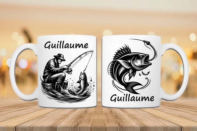 Mug Personnalisé Portugal - Tasse à Café 325ml Drapeau Portugais, Céramique Blanche